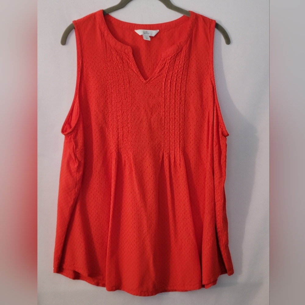 Croft & Barrow Sleeveless Tank Top Size XXL